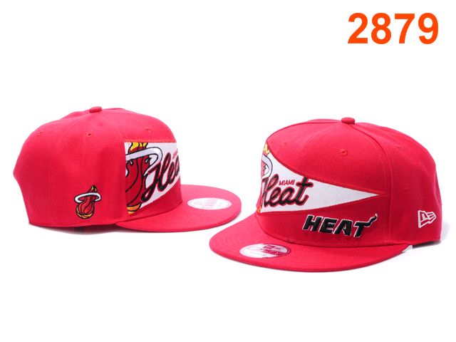 Miami Heat NBA Snapback Hat PT122